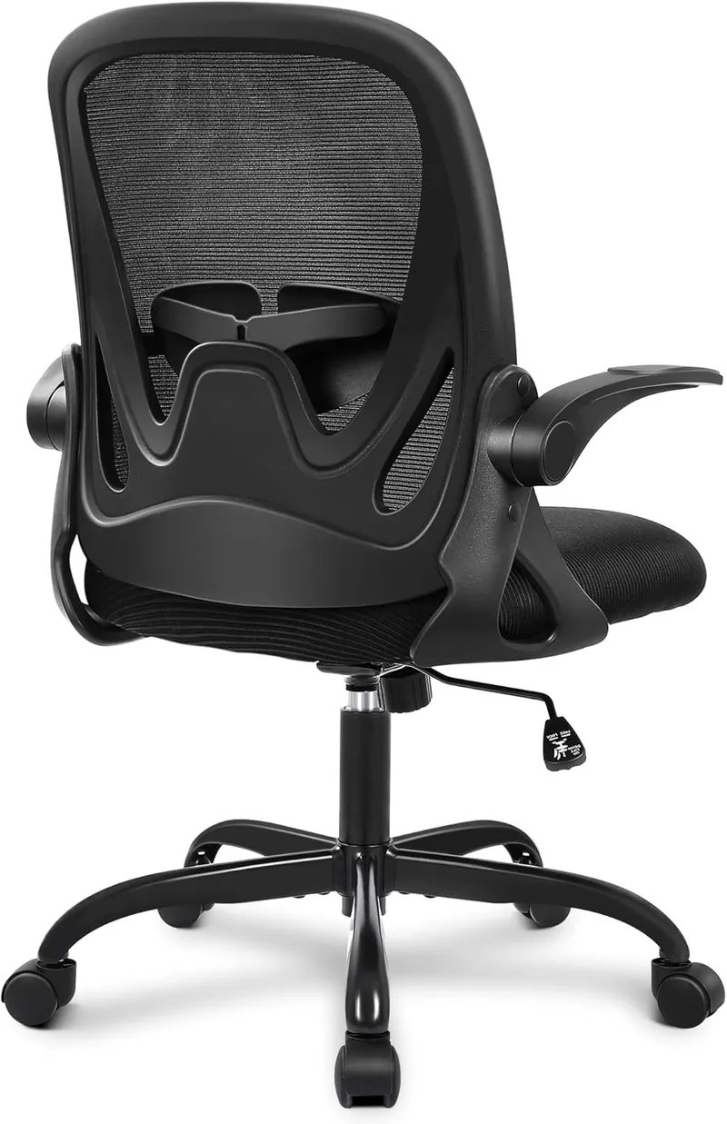 Primy Office Chair Ergonomic Desk Chair with Flip up Armrests